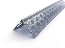 Glaistymo kampas, plienas, 2500 mm x 23 mm x 23 mm