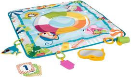 Aktyvumo kilimėlis Fisher Price Dive Right In, 40 cm x 40 cm, įvairių spalvų