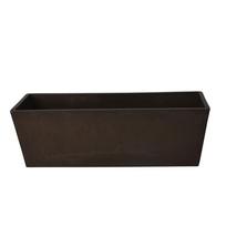 Gėlių vazonas Domoletti 11U55, spw, 55 cm x 20 cm, Ø 55 cm, ruda sp.