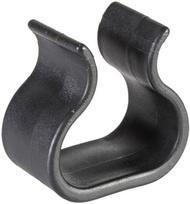 Baldų kojelė Mounting Part For Sofa, 7 cm x 4 cm, juoda sp.