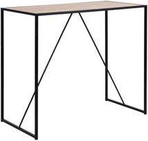 Baro stalas Seaford AC80595, ąžuolo sp., 120 cm x 60 cm x 105 cm