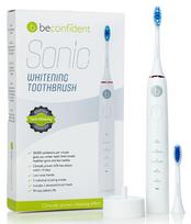 Elektrinis dantų šepetėlis Beconfident Sonic, aukso sp./balta sp.