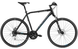 Dviratis kroso Kross Evado 4.0, 28 ", L rėmas, mėlyna sp./juoda sp.