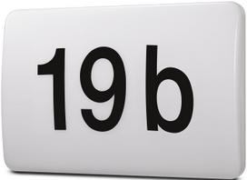 Sieninis lauko šviestuvas Maclean, 12W, LED, IP65, balta sp., 30 cm x 5.2 cm