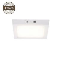 Paviršinė LED panelė lubų ir sienų Domoletti Ledo DLED-44, LED, 4000 °K, 1 x 18 W, balta sp.