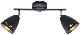 Šviestuvas lubų Candellux Coty 92-67166, E14, 2 x 40 W, juoda sp., 10 x 10.5 cm