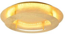 Šviestuvas lubų Candellux Merle 98-66213, LED, 3000 °K, 1 x 18 W, aukso sp.
