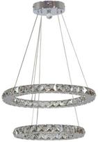 Šviestuvas kabinamas Candellux Lords 31-32515, LED, 6200 - 6500 °K, 2 x 24 W, sidabro sp.