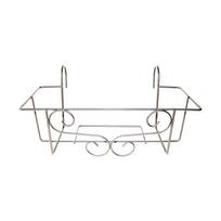Vazono laikiklis Esschert Design BPH109, 41.8 cm x 26.3 cm, 17.9 cm, metalas, sidabro sp.