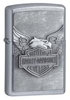 Žiebtuvėlis Zippo Harley Davidson® 20230, sidabro sp.