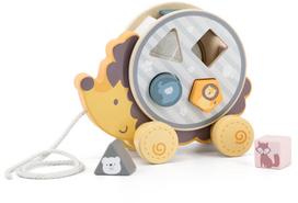 Lavinimo žaislas VIGA PolarB Hedgehog With Sorting Wheel 44025