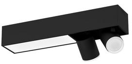 Išmanusis šviestuvas nukreipiamasis Philips Hue Centris White & Color 915005928101, GU10, 2000 - 6500 °K, 2 x 6 W, juoda sp.