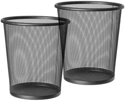 Šiukšliadėžė Art Moon Mesh, juoda sp., 12 l, 29.5 cm x 26.5 cm, 2 vnt.
