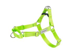 Petnešos šunims Amiplay Samba, žalia sp., 650 - 950 mm x 25 mm, 65-95