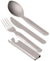 Turistiniai valgymo įrankiai Easy Camp Travel Cutlery Deluxe, nerūdijantysis plienas, pilka sp.
