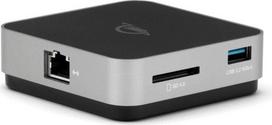 Jungčių stotelė OWC USB-C Travel Dock E 100W, juoda sp.