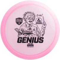 Diskgolfo diskas Discmania Driver Premium Genius 7/5/-4/1, 21.1 cm x 21.1 cm, rožinė sp.