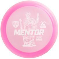 Diskgolfo diskas Discmania Premium Mentor 11/5/-2/2, rožinė sp.