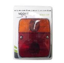 Automobilio priekabų žibintas Moovit, 5.5 cm, raudona sp./oranžinė sp.