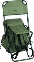 Turistinė kėdė Jaxon Folding Chair With Rucksack, žalia sp.