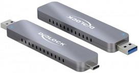 HDD/SSD korpusas Delock USB 3.2 Gen 2, 2.5"