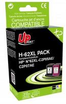 Rašalinio spausdintuvo kasetė Uprint UPrint H-62XL BK+CL, juoda sp./įvairių spalvų, 38 ml