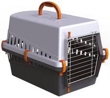 Gyvūnų transportavimo dėžė Georplast Trasportino Grey Assorted, 50 cm x 33 cm x 32 cm