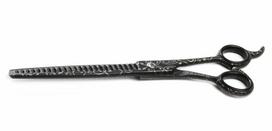 Žirklės šunims Record Professional Black Shark, 190 mm