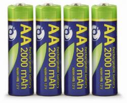 Elementai Gembird Rechargeable, AA, 1.2 V