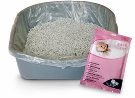 Maišas Europet Bernina Cat Toilet Bags, polietilenas (pe100), 5 vnt., Skaidri sp.