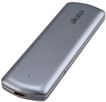 HDD/SSD korpusas Akasa Portable M.2 SATA/NVMe SSD, M.2