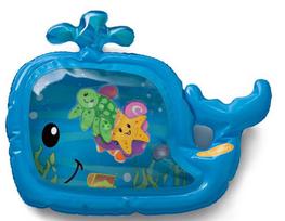 Pripučiamas vandens kilimėlis Infantino Pat & Play Water Mat Whale, 310 cm x 380 cm, mėlyna sp.