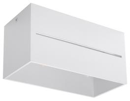 Šviestuvas lubų Sollux Lobo Maxi SL.0383, G9, 2 x 40 W, balta sp.