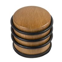 Durų atrama Haushalt DS081CC, 7.1 cm, Ø 6.6 cm, plastikas/guma, ąžuolo sp.