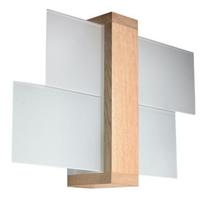 Šviestuvas sieninis Sollux Feniks 1 5902622425795, E27, 1 x 60 W, ruda sp.