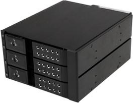 HDD/SSD korpusas StarTech 3 Bay Aluminum Trayless Hot Swap Mobile Rack Backplane, 3.5"
