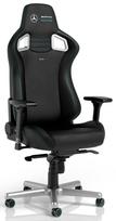 Žaidimų kėdė Noblechairs EPIC Mercedes-AMG Petronas F1 Team Edition, 46 x 57 x 127 - 137 cm, juoda sp.