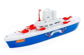 Žaislinis laivas Wader-Polesie Brave Cruiser 56405, mėlyna sp.