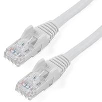 Tinklo kabelis StarTech CAT6 Ethernet Cable N6PATC5MWH RJ-45, RJ-45, 5 m, balta sp.