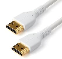 Kabelis StarTech Premium Certified HDMI 2.0 RHDMM1MPW HDMI, HDMI, 1 m, balta sp.