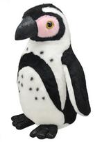 Pliušinis žaislas Wild Planet Cape Penguin, balta sp./juoda sp., 23 cm