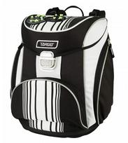 Mokyklinė kuprinė Target GT 26360, balta sp./juoda sp., 39 cm x 21 cm x 30 cm
