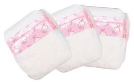 Sauskelnės lėlėms Bayer Deluxe Collection Diapers, balta sp.