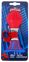 Dviračio skambutis Volare Marvel Spider-Man Horn 777, plastikas/guma/metalas, mėlyna sp./raudona sp.