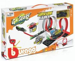 Automobilių trasa Bburago GoGear Extreme SuperSonic Launch BB-18-30533, raudona sp./žalia sp./pilka sp.