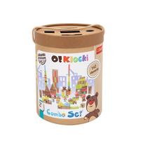 Medinės kaladėlės Trefl O!Klocki Combo Wooden