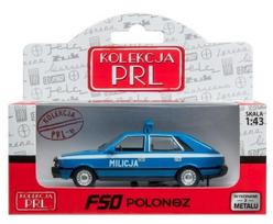 Žaislinė policijos mašina Daffi PRL F50 Police, 1:43, mėlyna sp.