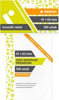 Žaidimo kortelių dėklas Rebel Mini American Premium 100 pieces
