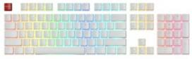 Klaviatūros dangtelis Glorious PC Gaming Race Aura Keycaps v2, balta sp.