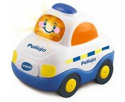 Žaislinė policijos mašina VTech Tut Tut Cars Police, balta sp.